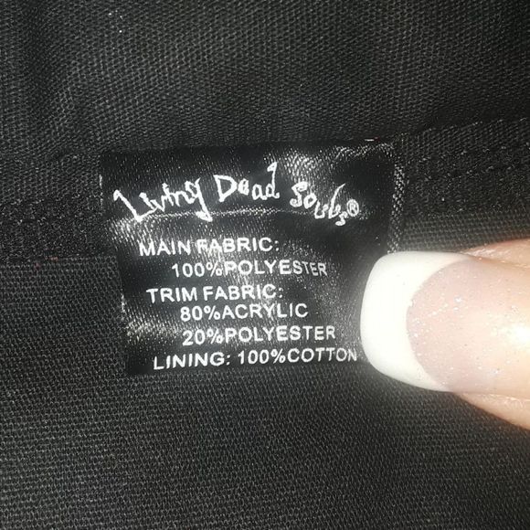 Authentic red velvet corset with faux leopard trim - Picture 3 of 3